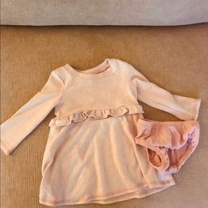 Baby Gap Pink Dress with ruffle
